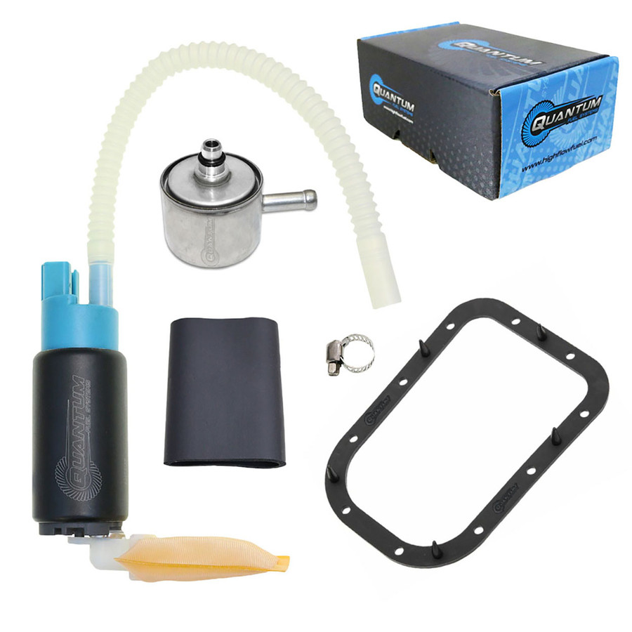 QFS OEM Replacement In-Tank EFI Fuel Pump w/ Tank Seal, Fuel Filter, Strainer, HFP-382-HDT3F