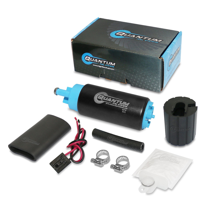 QFS 255LPH In-Tank EFI Performance Fuel Pump w/ Strainer for General Motors Automotive, HFP-342