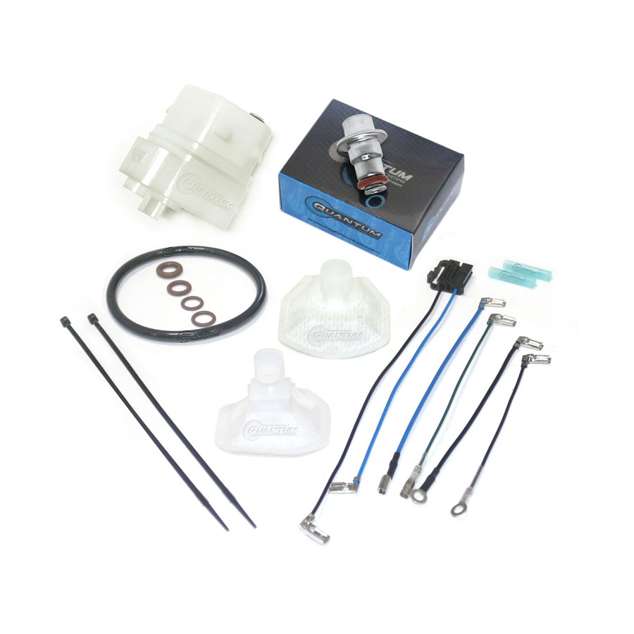 QFS Fuel Pump Repair Kit w/ Fuel Pressure Regulator, Tank Seal, Fuel Filter, Strainer for Kawasaki ATV / UTV - OEM Replacement, QFS-K364