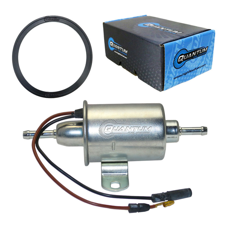 QFS Diesel Fuel Pump w/ Tank Seal for Polaris ATV / UTV - Electric Frame-Mounted OEM Replacement, HFP-182-T