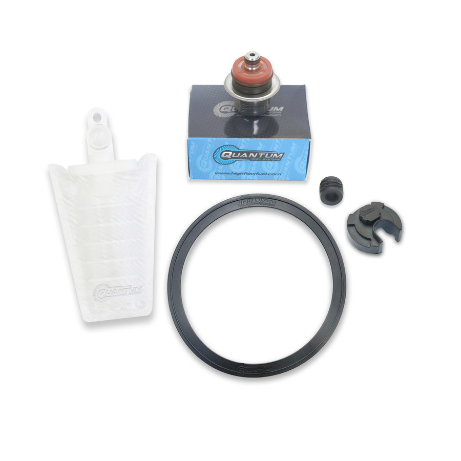 QFS Fuel Pump Repair Kit w/ Fuel Pressure Regulator, Tank Seal, Strainer for Polaris ATV / UTV - OEM Replacement, QFS-K337