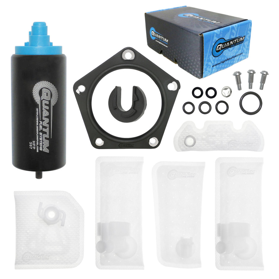 QFS Fuel Pump w/ Pre-Filter Kit & Tank Seal for Husqvarna / KTM Motorcycle / Scooter - EFI In-Tank OEM Replacement, HFP-397-U3T2