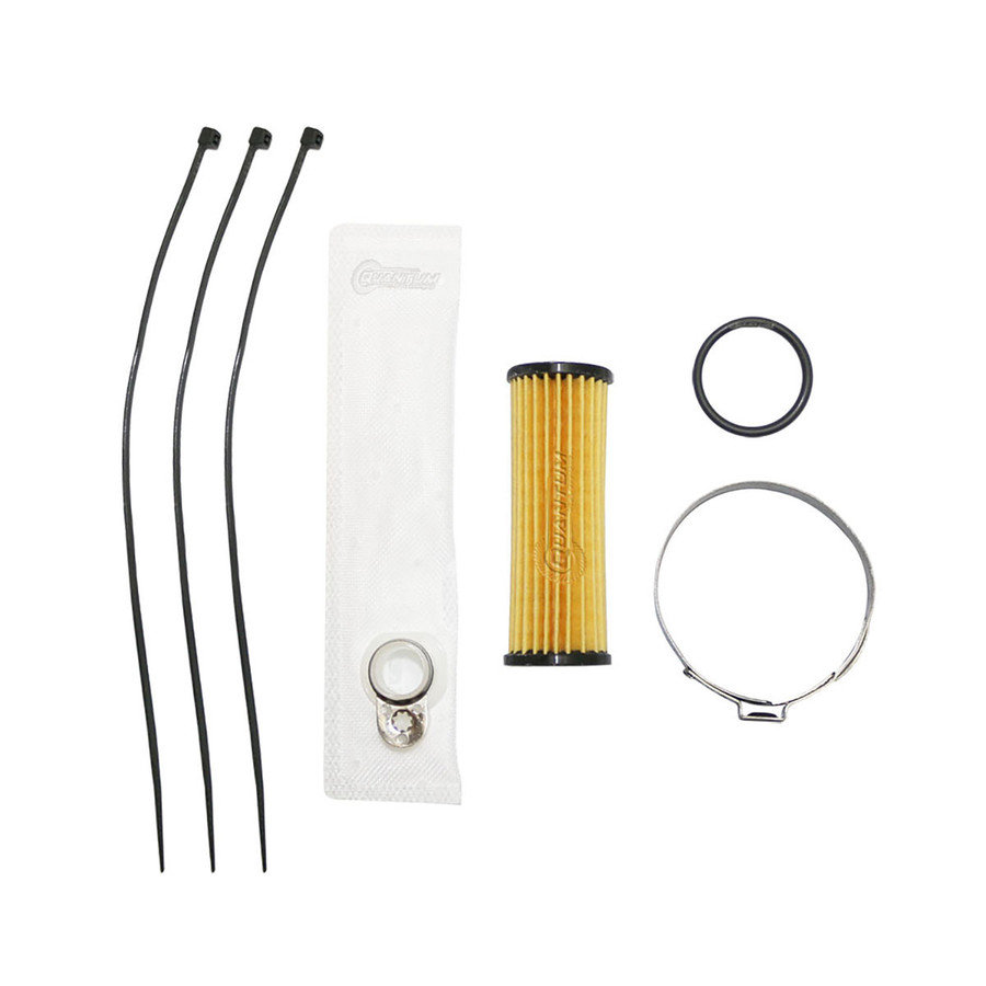 QFS Fuel Filter Kit w/ Strainer, O-ring & Clamp for Harley-Davidson Motorcycle / Scooter - , HFP-K43