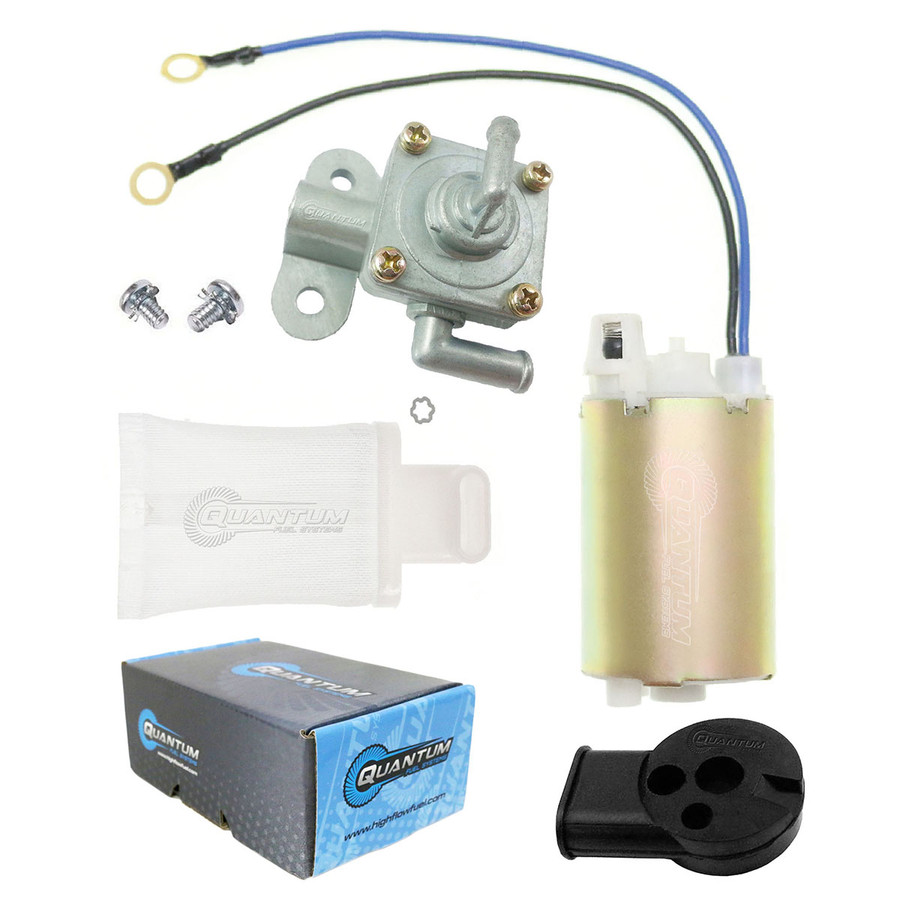 QFS Fuel Pump w/ Strainer for Suzuki Motorcycle / Scooter - electric In-Tank OEM Replacement, HFP-381