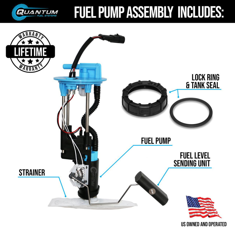 QFS Fuel Pump Assembly for 2018-2024 Polaris Ranger 1000 & More - OEM Replacement, HFP-A238 | QFS  QFS Fuel Pump Assembly for 2018-2024 Polaris Ranger 1000 & More - OEM Replacement, HFP-A238 | QFS