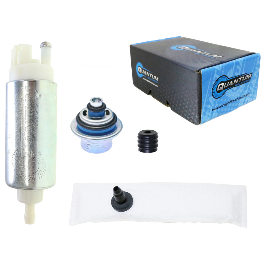 QFS Fuel Pump w/ Fuel Pressure Regulator, Strainer for Arctic Cat ATV / UTV - EFI In-Tank OEM Replacement, HFP-404-R