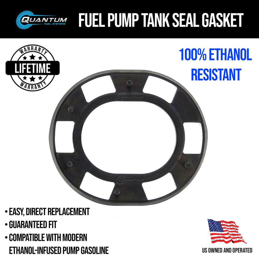 QFS Fuel Pump w/ Fuel Pressure Regulator, Tank Seal, Fuel Filter, Strainer for Honda Motorcycle OEM Replacement, HFP-382-YT30RF QFS 