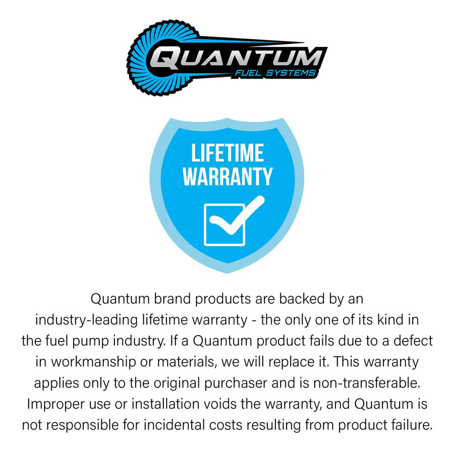 QFS In Line Fuel Filter Replacement and Tank Connector, Reusable Performance Filter, QFS-F101-TC QFS 