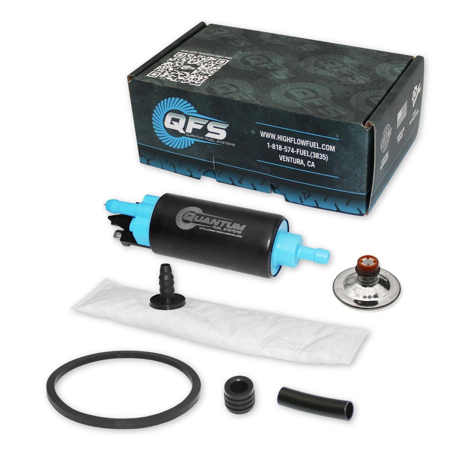 QFS Fuel Pump w/ Strainer, Fuel Pressure Regulator & Tank Seal - OEM Replacement, HFP-297-RT | QFS 