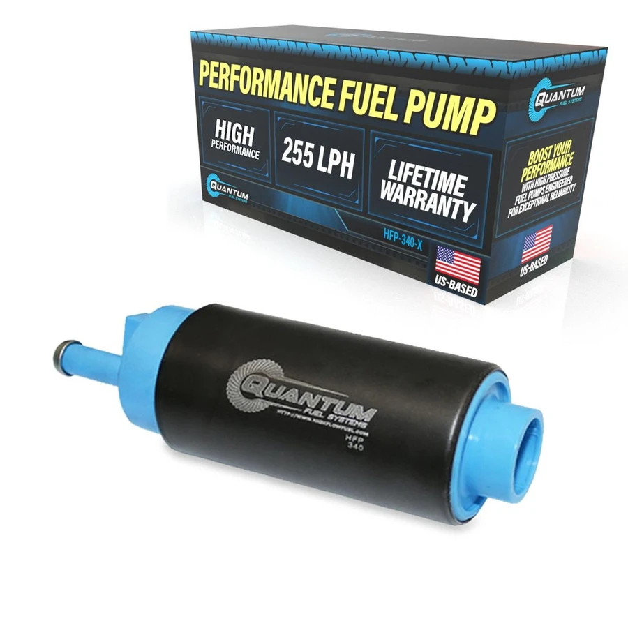 QFS 255LPH Fuel Pump - Automotive Performance, Interchangeable w/ Walbro F50000112, HFP-340-X | QFS