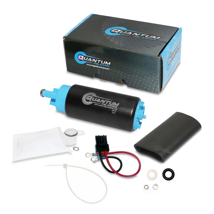 QFS 255LPH Fuel Pump w/ Installation Kit - Automotive Performance, HFP-342-857 High Flow Fuel 