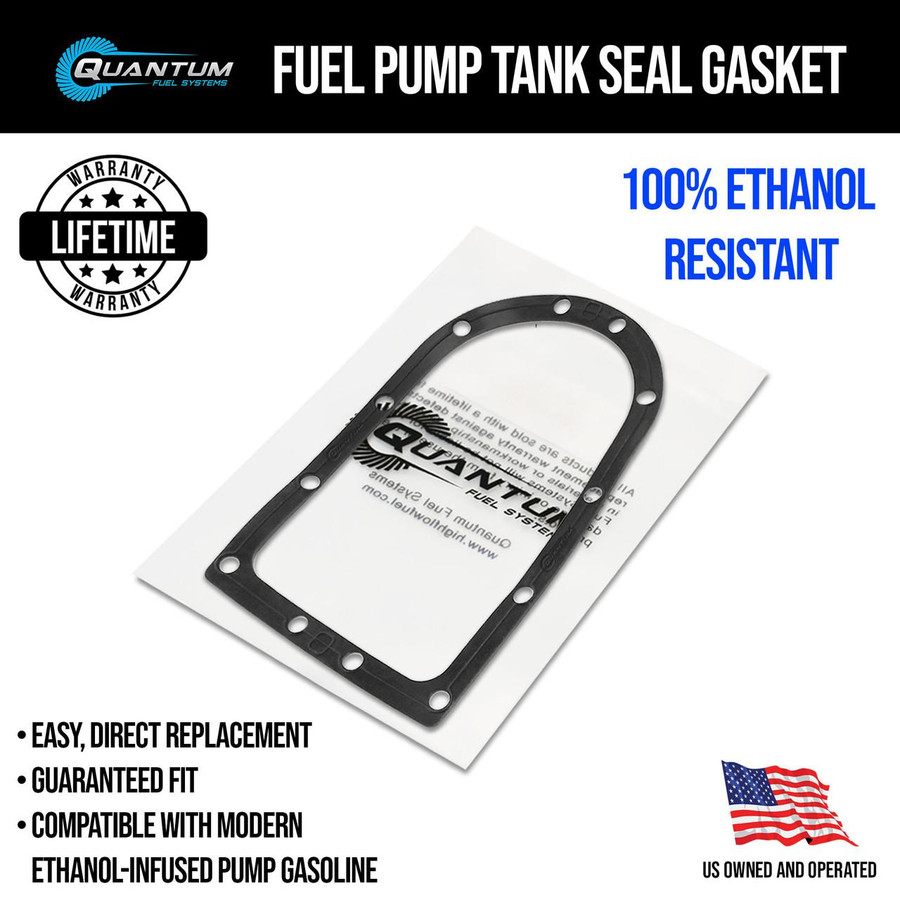 QFS Fuel Pump w/ Regulator & Tank Seal for Harley Davidson Motorcycle - OEM Replacement, HFP-370HD-RT5 QFS 