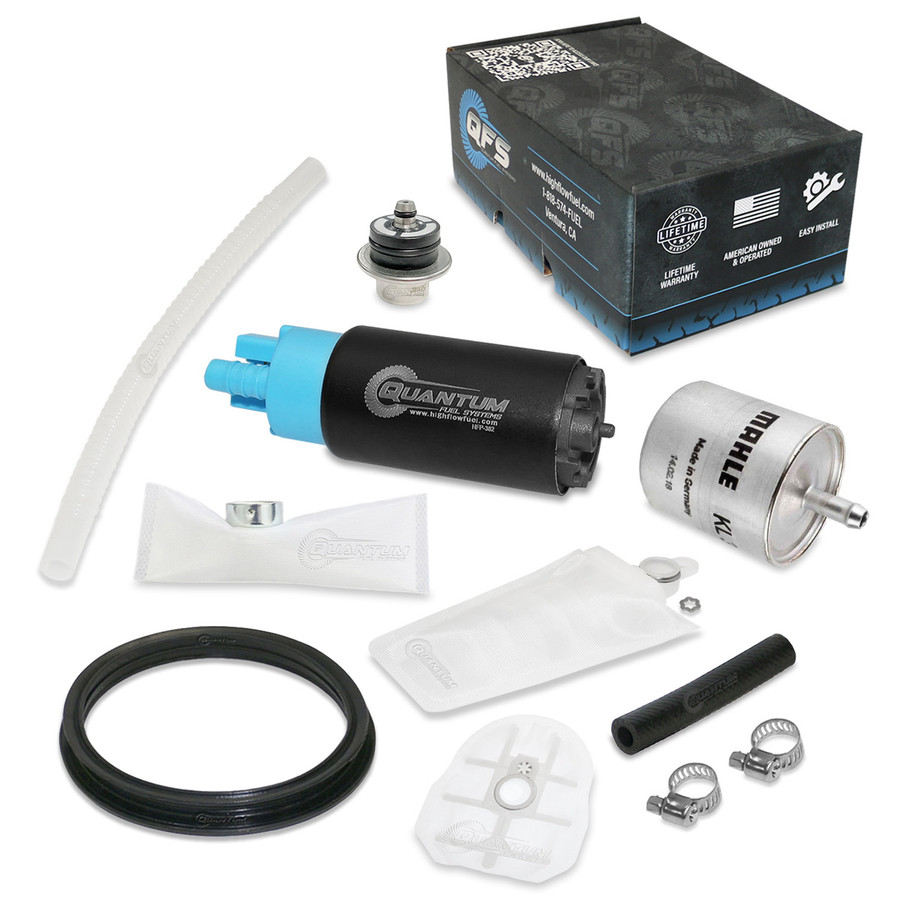 Fuel Pump w/ Regulator, Tank Seal, Genuine Mahle Filter, Strainer for BMW Motorcycle - OEM Replacement, HFP-382-BR2T3F2 QFS