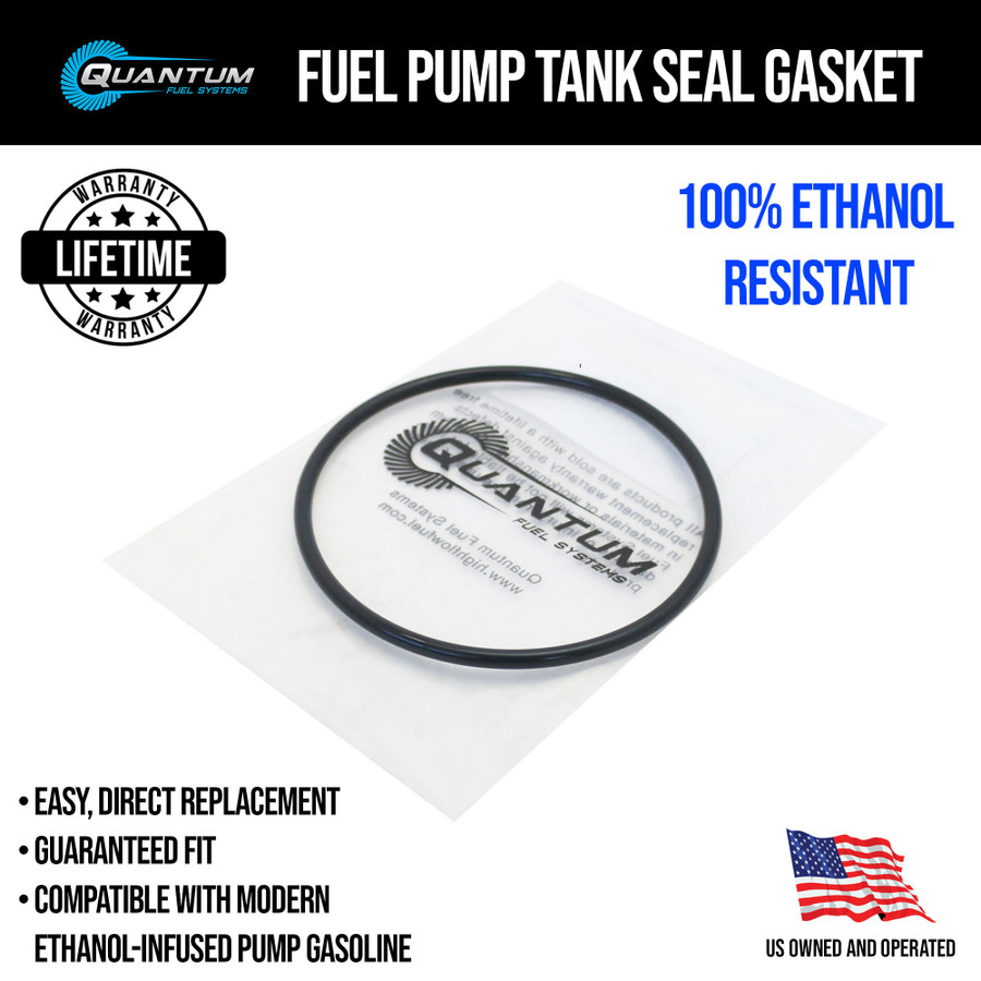 Fuel Pump w/ Pressure Regulator, Genuine Mahle Filter + Tank Seal for BMW Motorcycle - OEM Replacement, HFP-382-BRT2F QFS