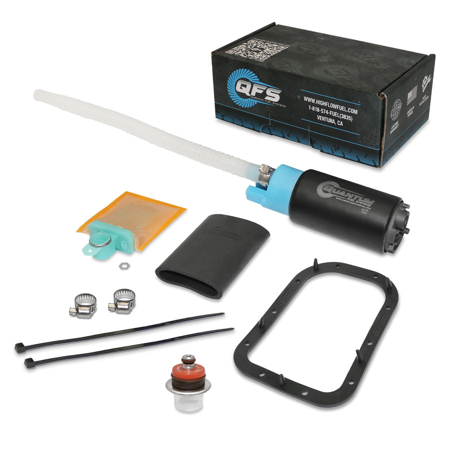 Fuel Pump w/ Fuel Pressure Regulator, Tank Seal, Strainer - OEM Replacement, HFP-382-HDR2T3 QFS
