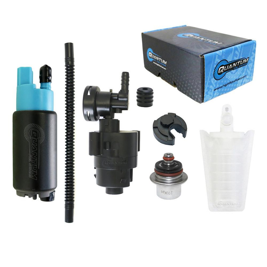 QFS Fuel Pump w/ Fuel Pressure Regulator, Fuel Filter, Strainer for Polaris ATV/UTV - OEM Replacement, HFP-382-P2F2 QFS 