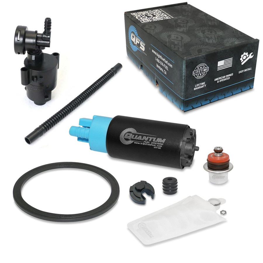 QFS Fuel Pump w/ Regulator, Tank Seal, Fuel Filter, Strainer for Polaris ATV/UTV - OEM Replacement, HFP-382-PF2 QFS 