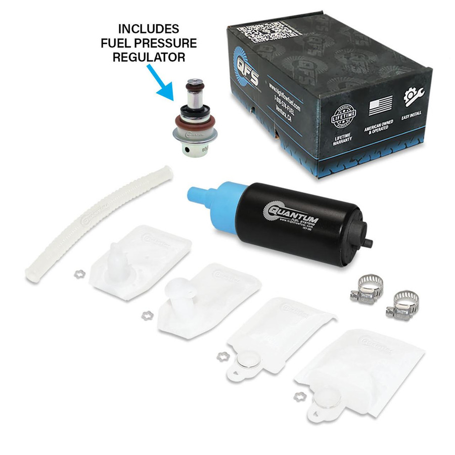 QFS Fuel Pump w/ Fuel Pressure Regulator, Strainer for Yamaha Motorcycle - OEM Replacement, HFP-390-UR3 QFS  QFS Fuel Pump w/ Fuel Pressure Regulator, Strainer for Yamaha Motorcycle - OEM Replacement, HFP-390-UR3 QFS