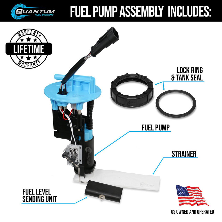 QFS Fuel Pump Assembly for 2016-2024 Polaris RZR 1000, General 1000 & More - OEM Replacement, HFP-A4562 | QFS 