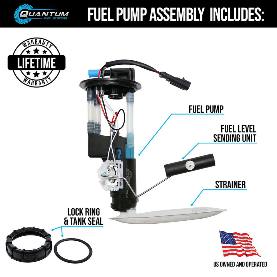 QFS Fuel Pump Assembly for 2017-2022 Polaris RZR 570 & 2017-2019 Polaris Ace - OEM Replacement, HFP-A4563 | QFS 