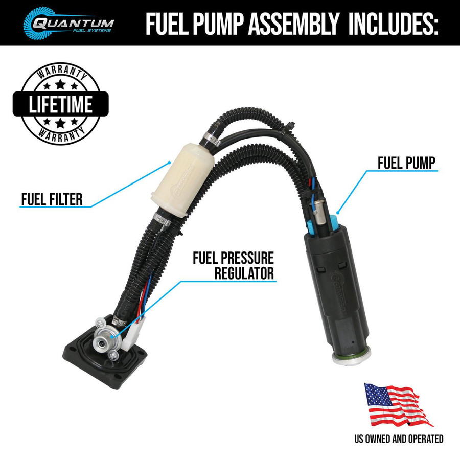 QFS Fuel Pump Assembly for KTM & Husqvarna Motorcycles - OEM Replacement for 79007088100 & A56007088000, HFP-A488 | QFS 