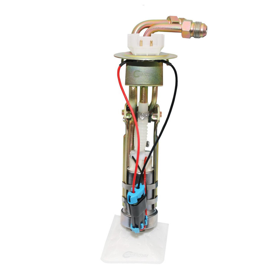 QFS 525LPH Walbro Fuel Pump w/ Fuel Pump Hanger for 1979-1993 Ford Fox Body Mustang (Choose AN Fittings) - Automotive Performance, HFP-AN285 | QFS 