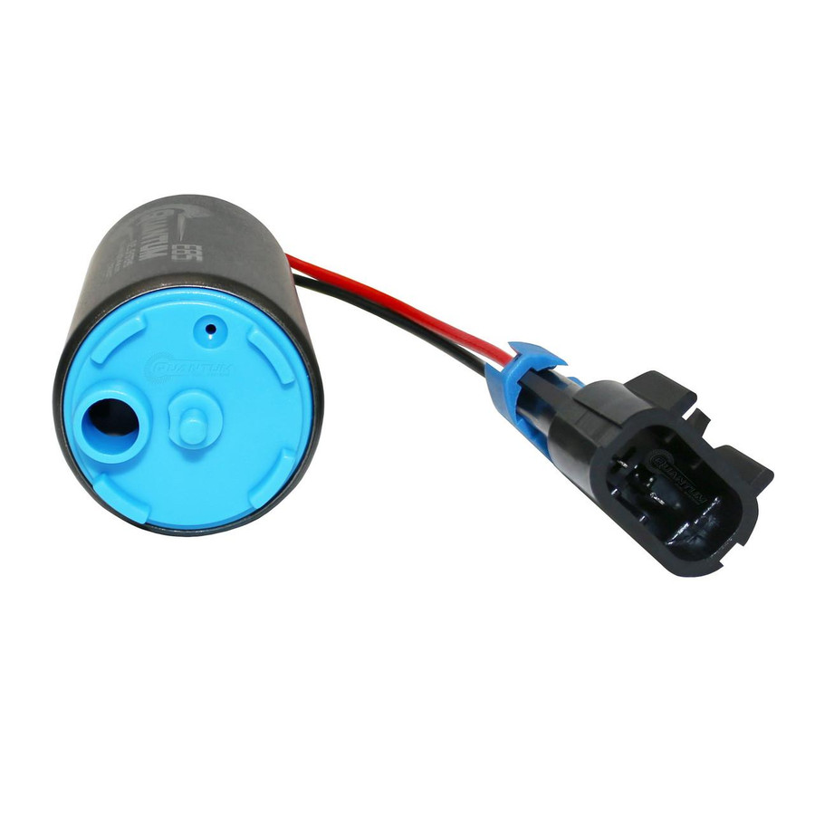QFS 340LPH Fuel Pump w/ Installation Kit - E85-Compatible Automotive Performance, QFS-352FT-U High Flow Fuel 