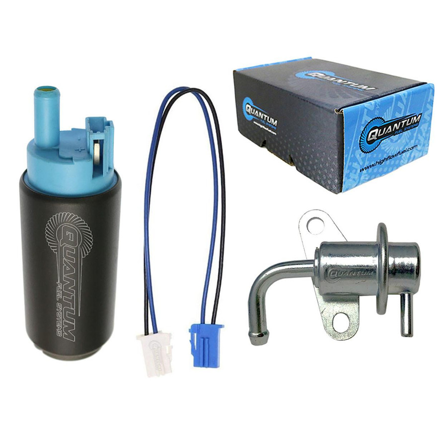 QFS Fuel Pump w/ Fuel Pressure Regulator - OEM Replacement, HFP-382S-OB2XR QFS 
