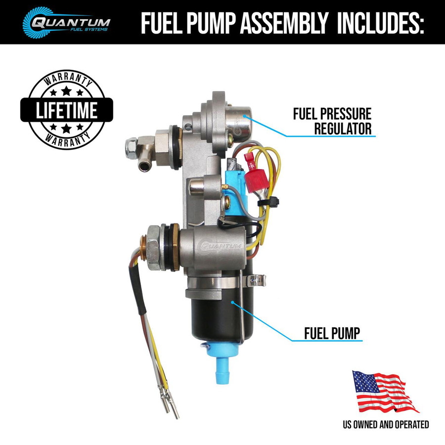 QFS Fuel Pump Assembly Replacement for S&S Cycle 55-5089, 1009-0007 - Custom Bike Application, QFS-A107 | QFS 