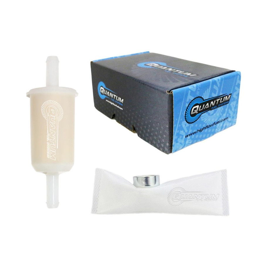 QFS Fuel Filter Kit w/ Strainer for Ducati & Piaggio Motorcycles/Scooters - OEM Replacement, QFS-FK974 | QFS 