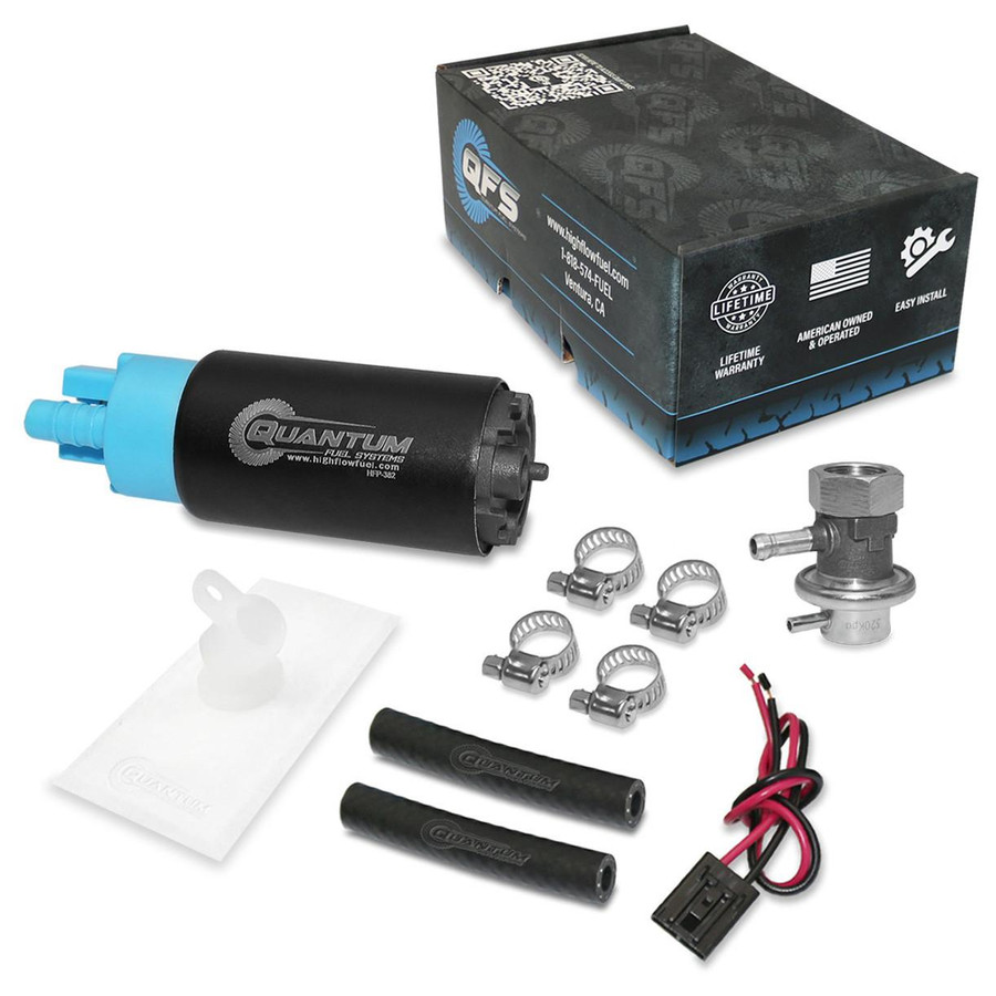 QFS Fuel Pump w/ Strainer & Fuel Pressure Regulator for 2003-2018 Honda ST1300 - OEM Replacement for 16700-MCS-G02, HFP-382-JR | QFS 