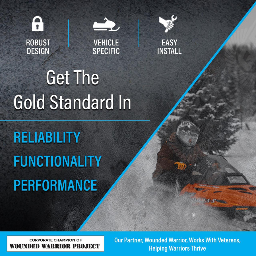 QFS Tank Seal w/ Lock Ring for 2013-2025 Polaris Snowmobiles - OEM Replacement for 5413063 & 5415105, HFP-LR104-T | QFS 