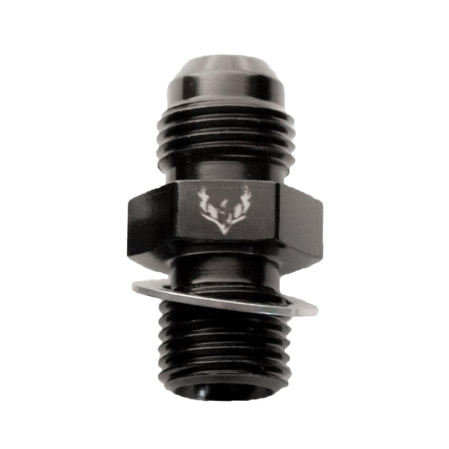 Phenix GM / Ford Transmission Aluminum Fitting AN to 1/4 NPS Th350,Th400, 700R4, Pack of 2 (All Sizes + Colors) 