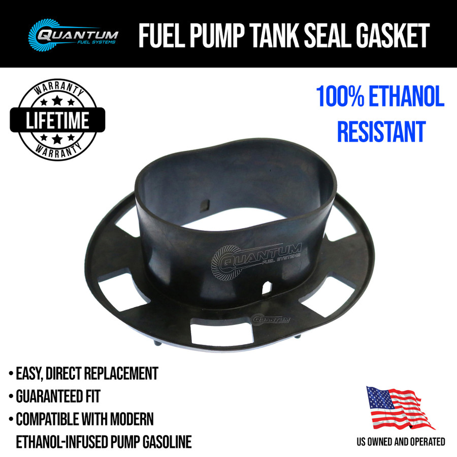 Fuel Pump Repair Kit w/ Pressure Regulator + Tank Seal for Honda Motorcycle - OEM Replacement, QFS-K324 QFS