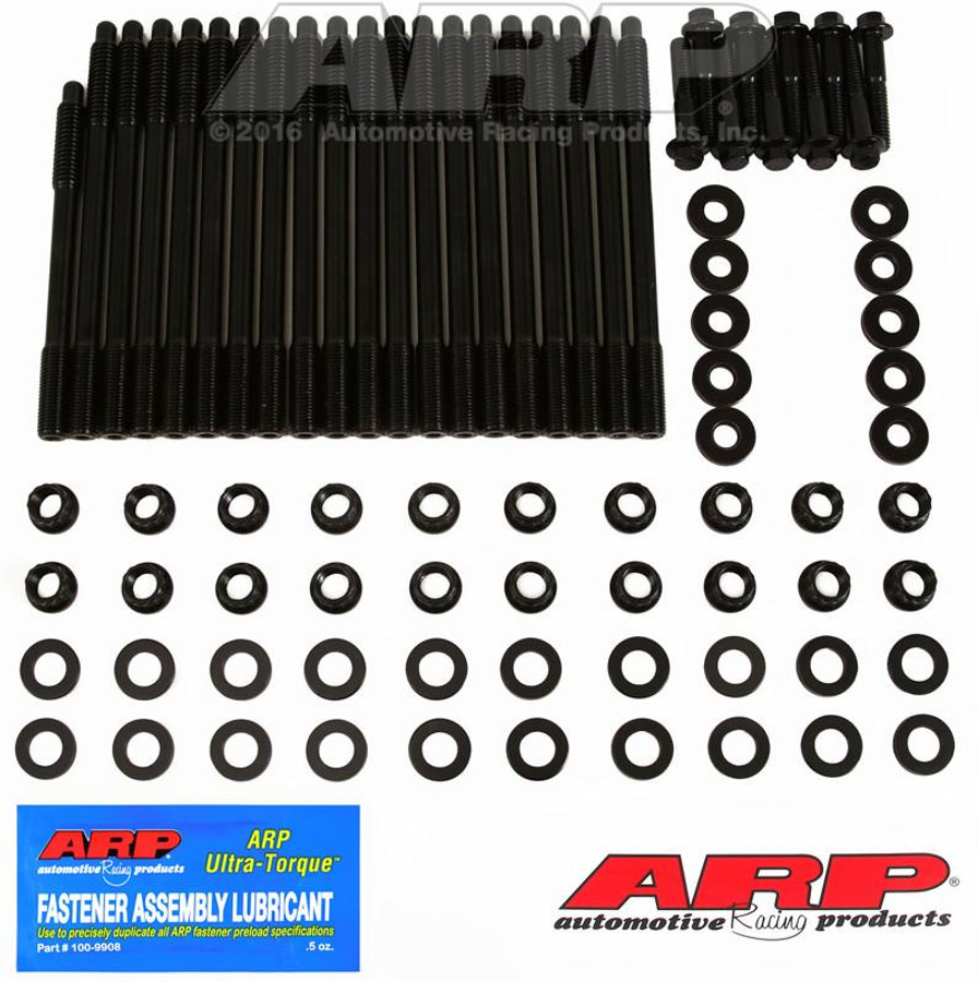 ARP Headstuds ARP SB Chevy/All Warhawk Alum Blocks/Warhead Alum Head Head Stud Kit, 134-4701 