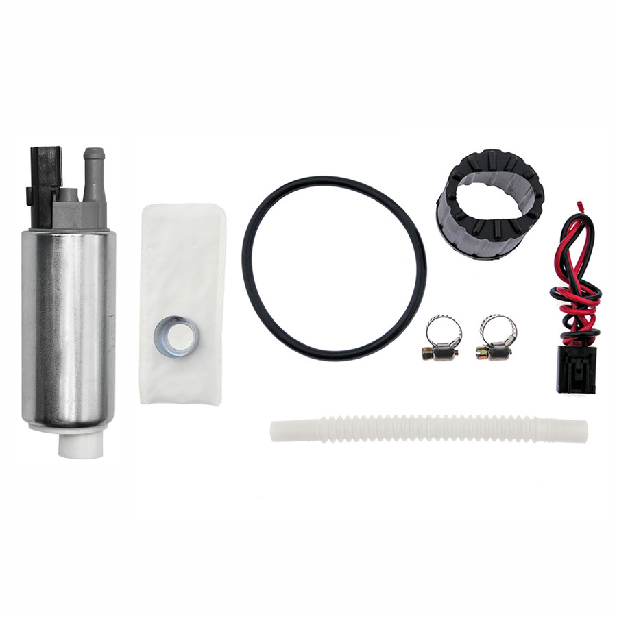 Genuine Walbro/TI Automotive F20000169 255LPH Fuel Pump + QFS 1016 Install Kit For Chevrolet P30 Chassis 1987-1996