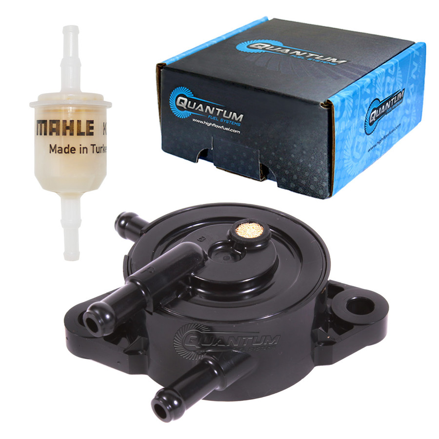 QFS Mechanical Fuel Pump w/ Genuine Mahle Filter for Yamaha G17 Golf Carts Carbureted 1984-2023, Replaces JN6-F4410-11-00