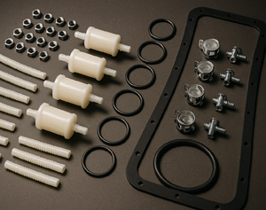 O-Rings, Tank Seals, Gaskets, and Lines
