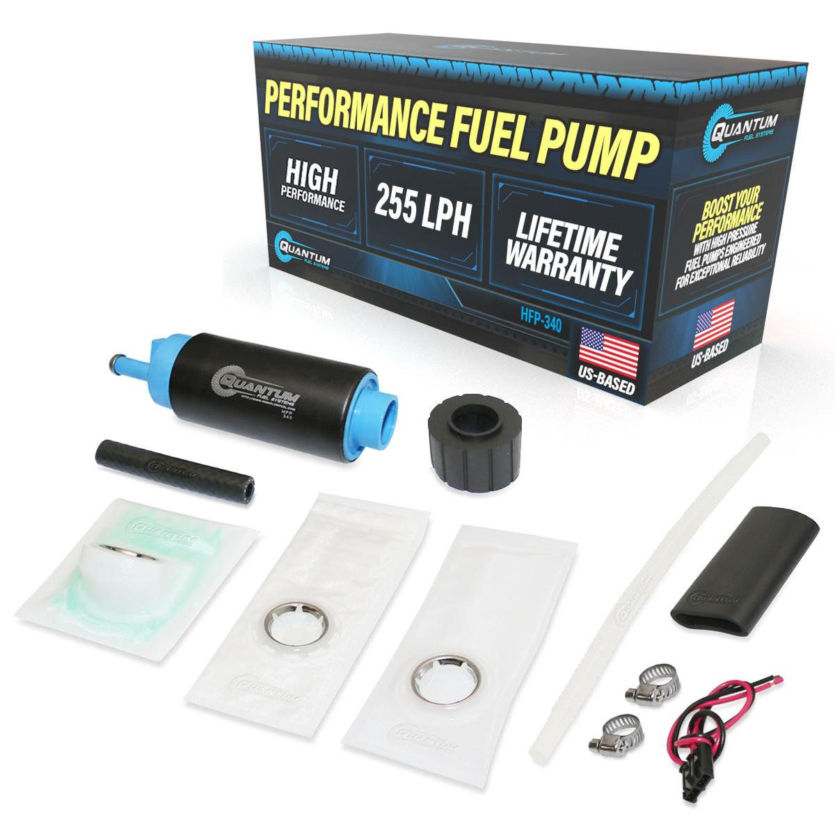 255LPH Fuel Pump w/ Installation Kit - Automotive Performance