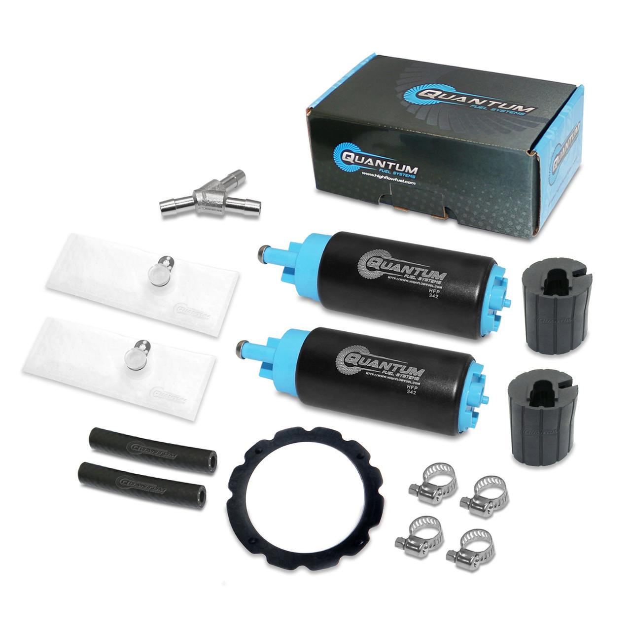 Dual 255LPH Fuel Pump w/ Installation Kit for 1997-2004 Ford F-150 -  Automotive Performance, HFP-342-950Y-2High Flow Fuel, image size:1280x1280