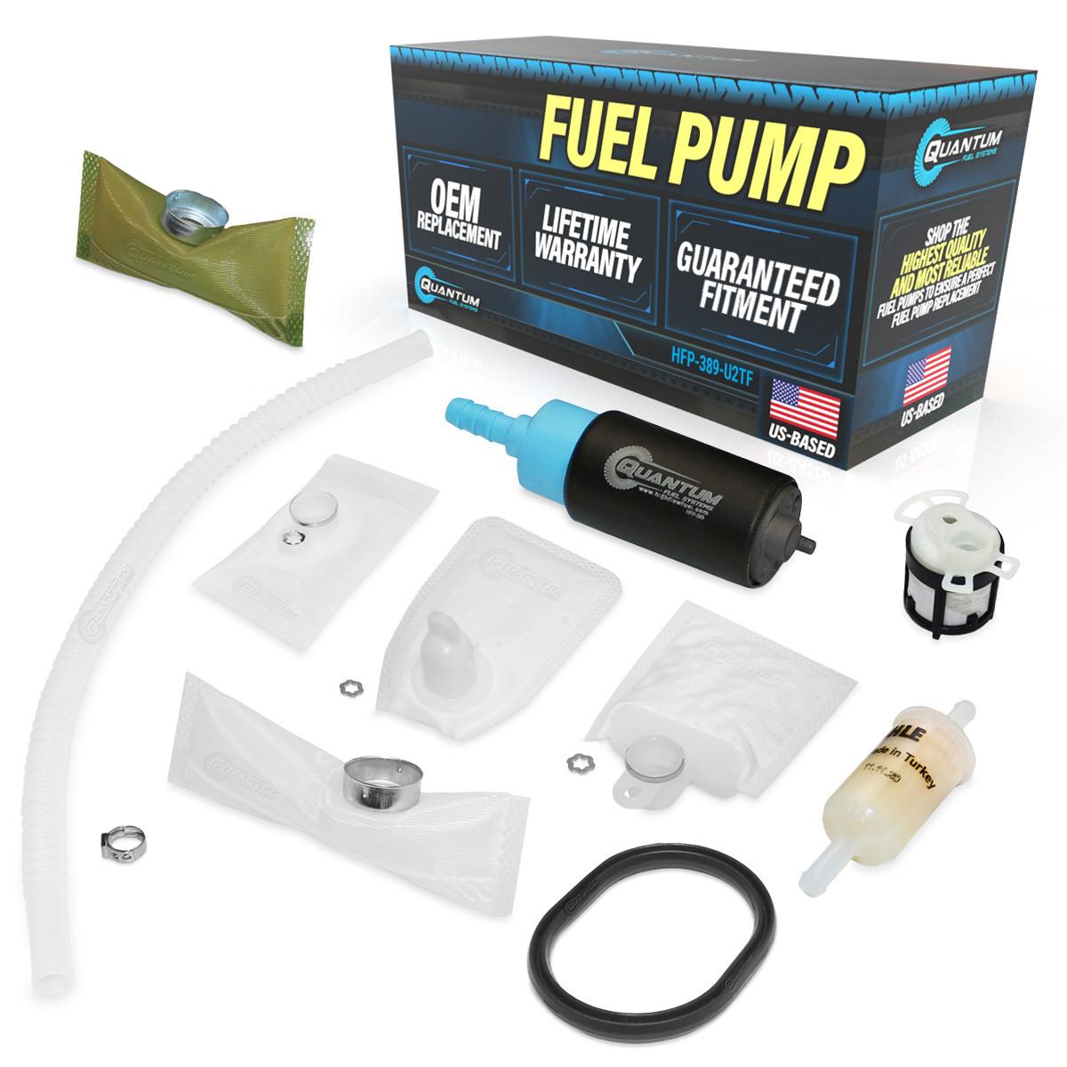 Fuel Pump w/ Strainer, Tank Seal & Genuine Mahle Filter for KTM