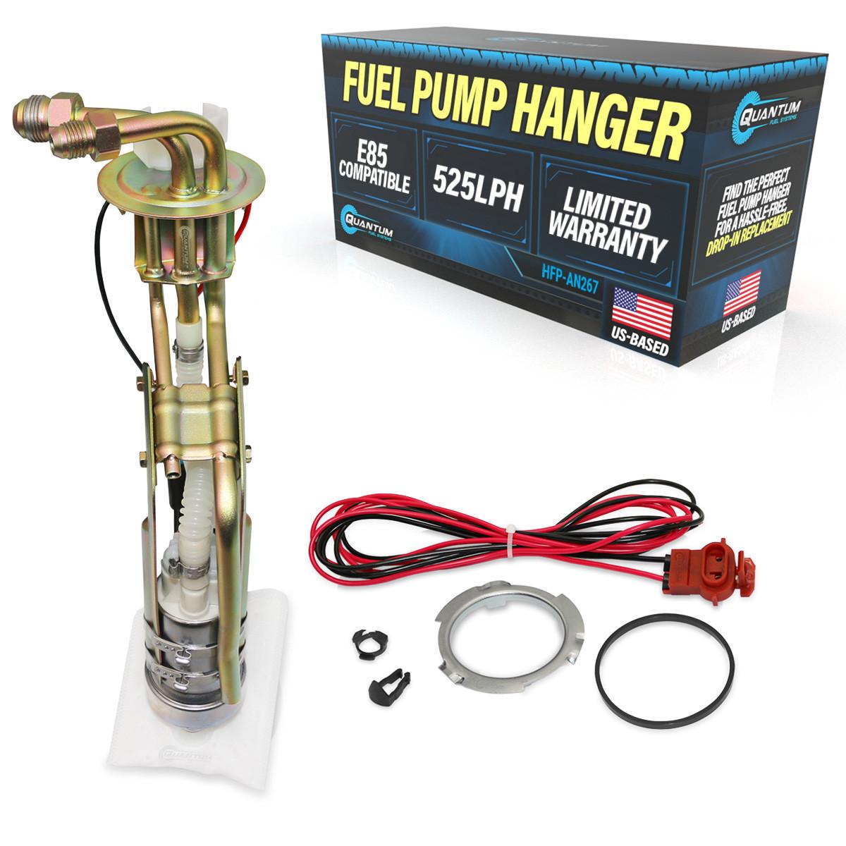 450LPH Walbro Fuel Pump w/ Fuel Pump Hanger for 1979-1993 Ford Fox