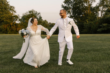 My August Countryside Wedding Dress
