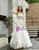 Mermaid Tulle V-neck Appliques Beading Champagne Wedding Dress