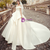 Advanced Ball Gown Satin White Wedding Dress