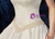 Ball Gown Satin Pearls Wedding Dress With Pocket