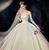 Princess Ball Gown Strapless Ivory Wedding Dress