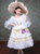 White Satin Lace Short Sleeve Baroque Victorian Dress