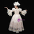 A-Line Tulle Appliques Puff Sleeve Victorian Dress