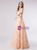 Orange SequinsSpaghetti Straps Prom Dress